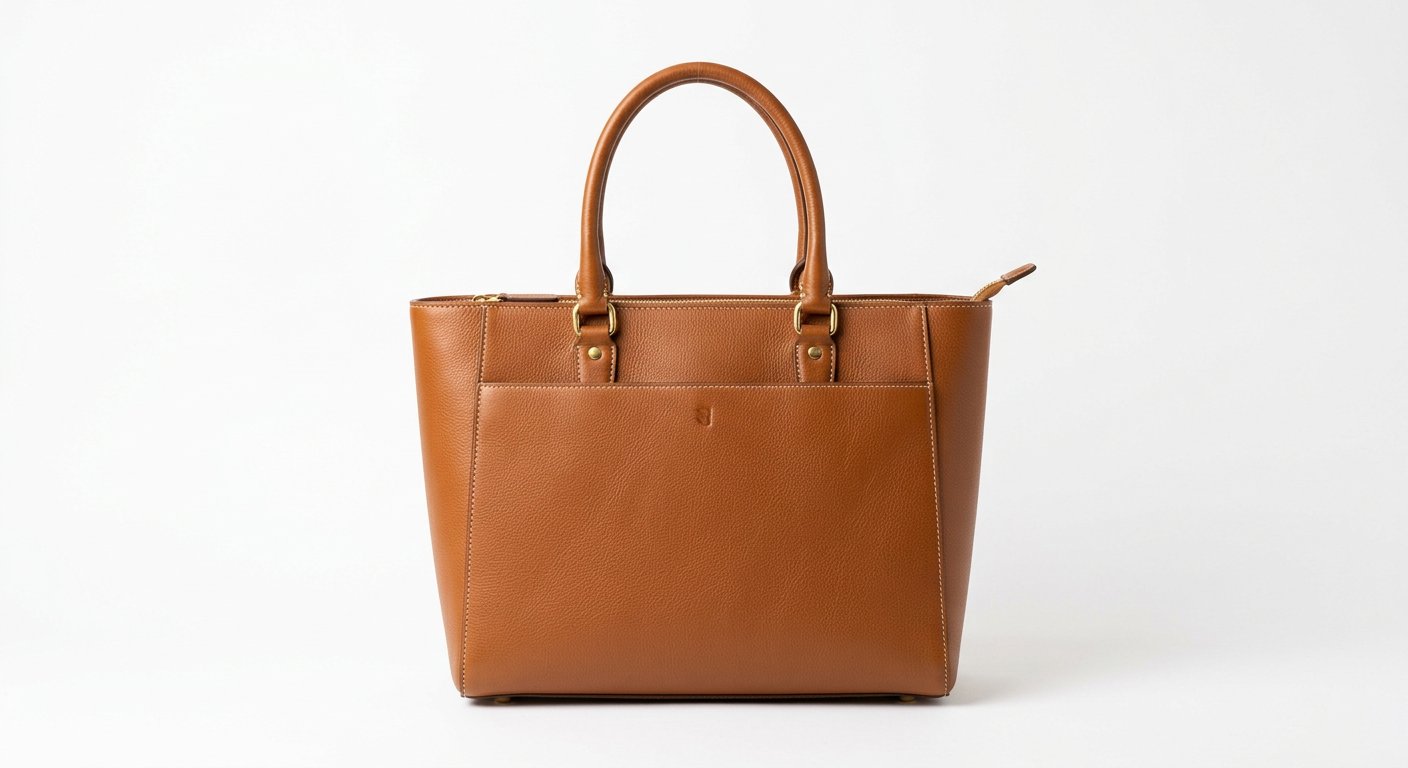Structured Tote Handbag